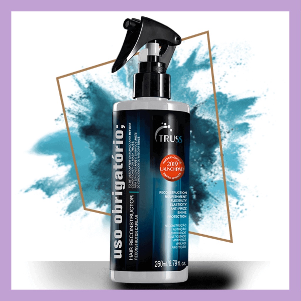 Truss Uso Obrigatório 260ml - Tratamento Capilar (Potente Reconstrutor Capilar) |