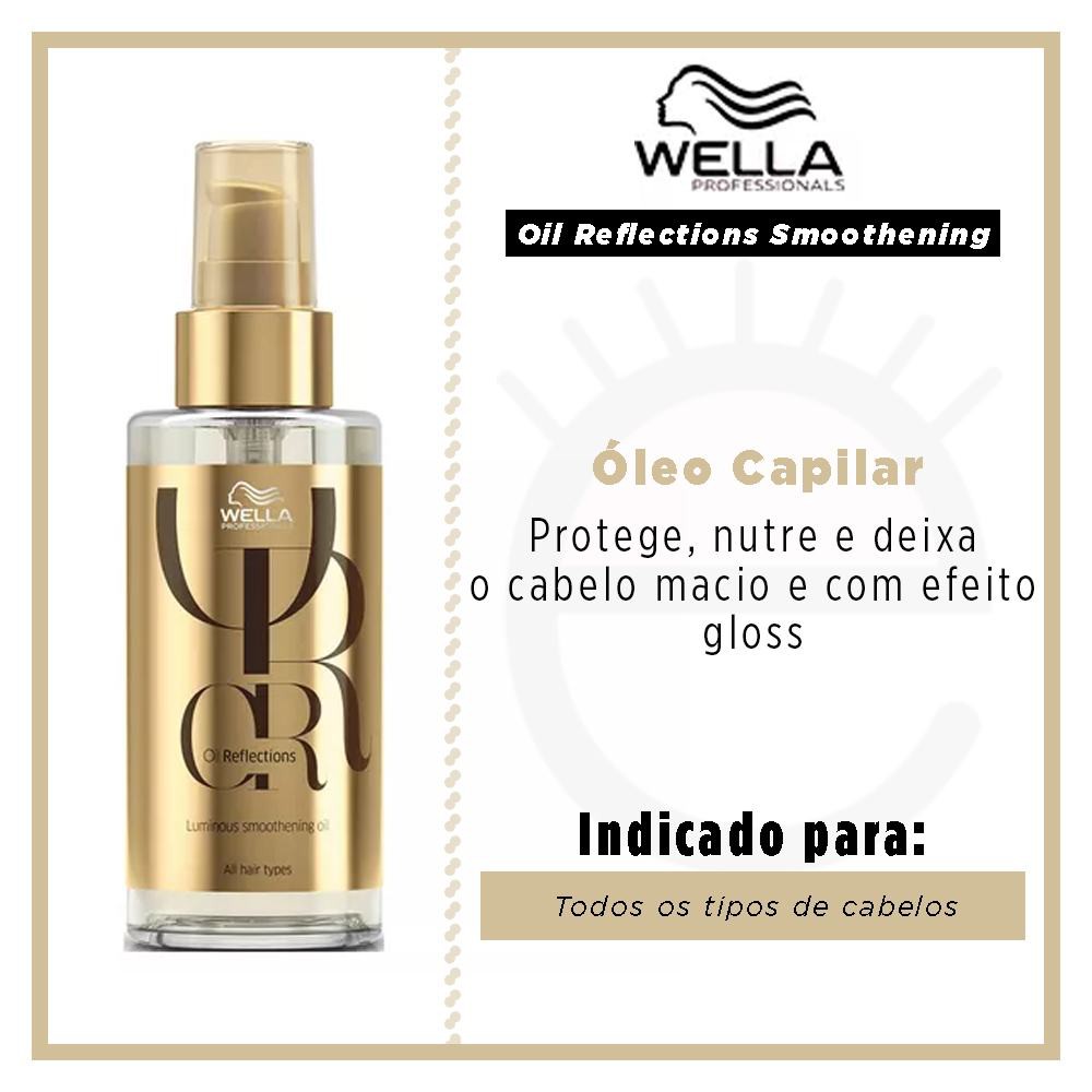 Óleo Oil Reflections Wella Professionals 100ml |