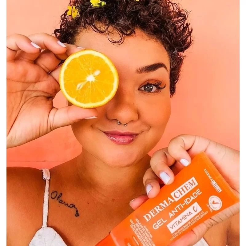 Gel Anti-Idade Vitamina C - DermaChem