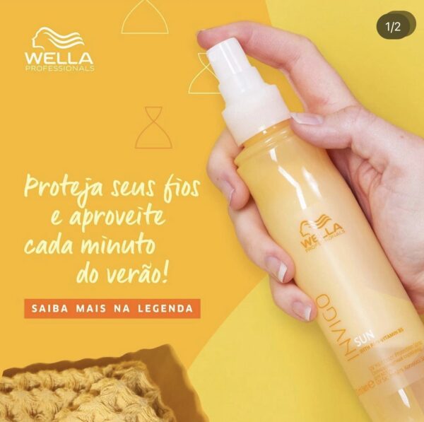 Protetor térmico da wella sun